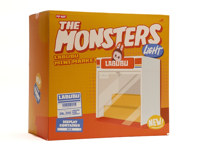 【正規品】 WACKY MART DISPLAY CONTAINER ① Pop Mart Labubu The Monsters Wacky Mart Series Display