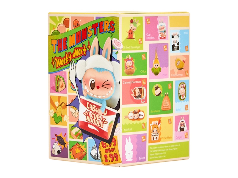 POPMART LABUBU THE MONSTERS 4点セット Pop Mart Labubu The Monsters Wacky Mart Series Figure Single