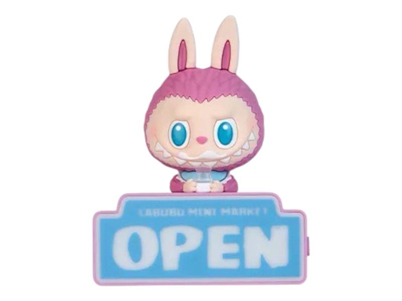 Pop Mart Labubu The Monsters Wacky Mart Series Milk Fridge