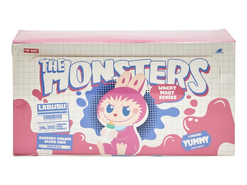 LABUBU Wacky Mart シリーズ・コンテナボックス 新品未開封 Pop Mart Labubu The Monsters Wacky Mart Series Squishy Charm