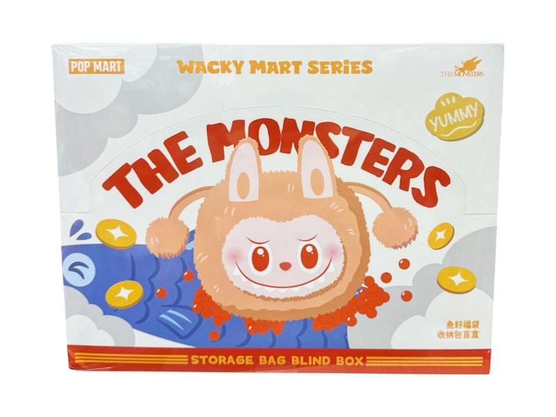 Pop Mart Labubu The Monsters Wacky Mart Series Storage Bag