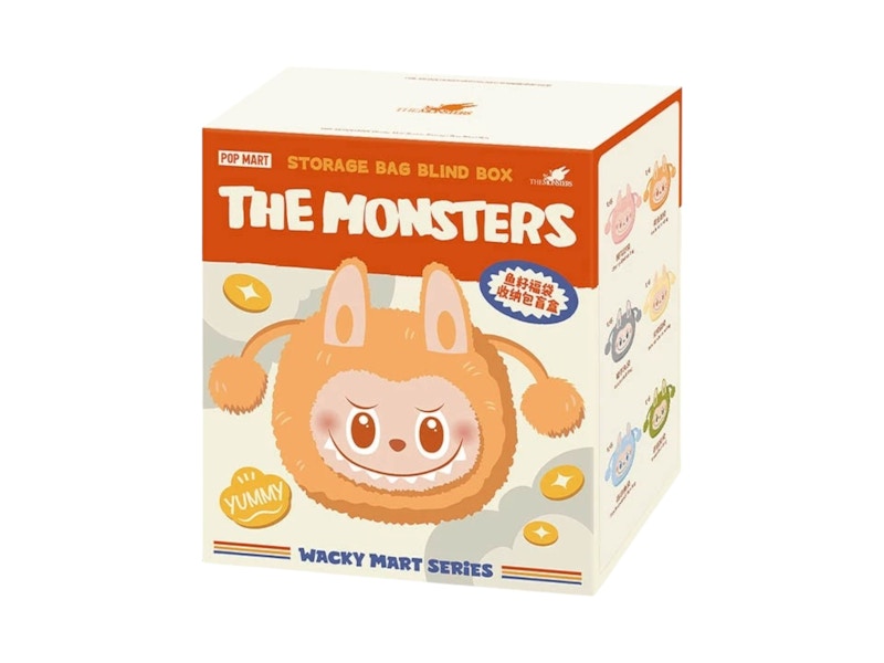 labubu wacky mart ボックス POP MART Authentic THE MONSTER Labubu Wacky Mart Mystery Box