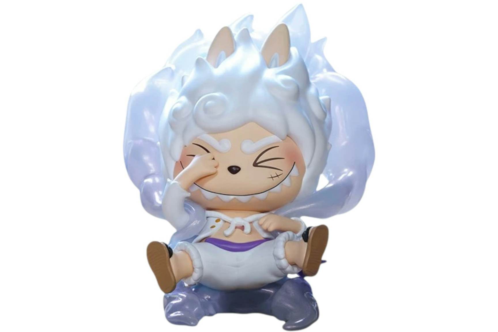 Pop Mart Labubu The Monsters x One Piece Series Monkey.D.Luffy Gear 5 ...