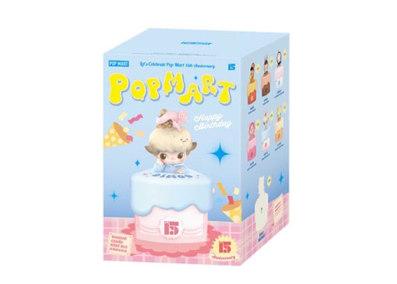Pop Mart Let's celebrate POP MART's 15th Anniversry Series Scented