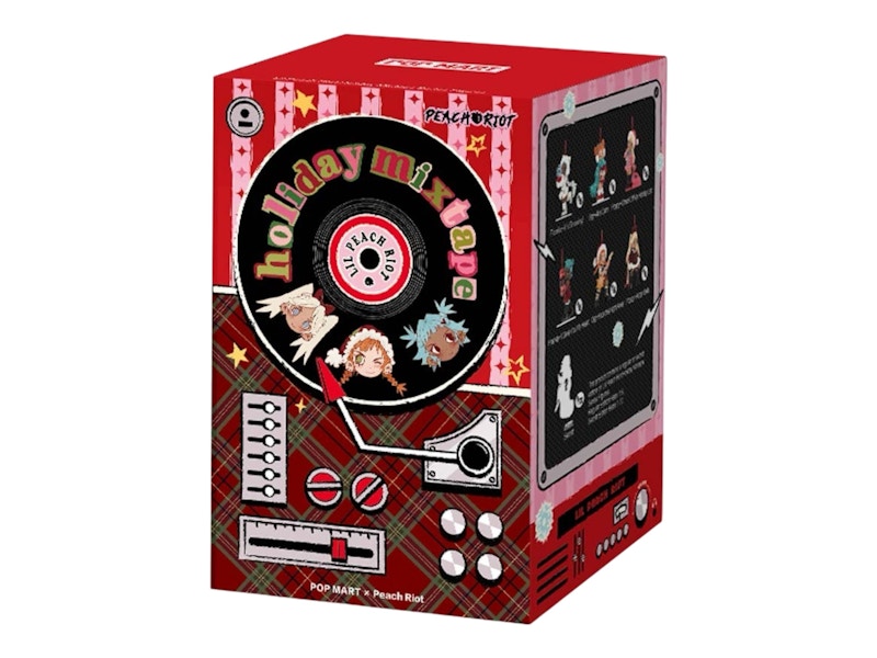 Pop Mart Lil Peach Riot Holiday Mixtape Series Figures Single