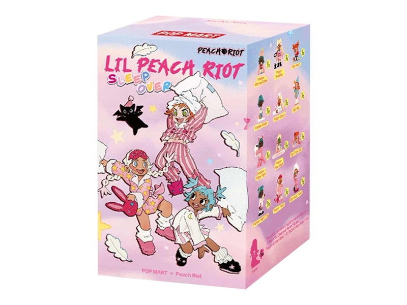 Pop Mart Lil Peach Riot Sleepover Series Figures Single Blind Box - JP