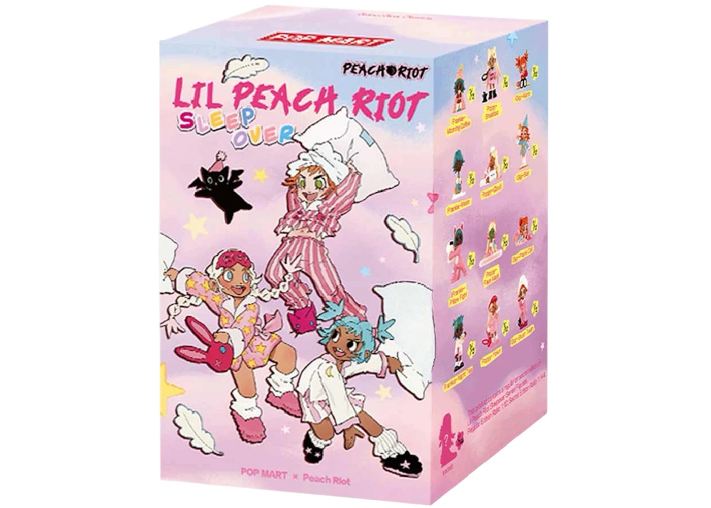 Pop Mart Lil Peach Riot Sleepover Series Figures Single Blind Box - US