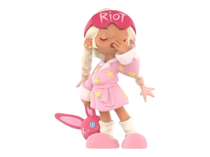 Pop Mart Lil Peach Riot Sleepover Series Poppy-Yawn Figure - US