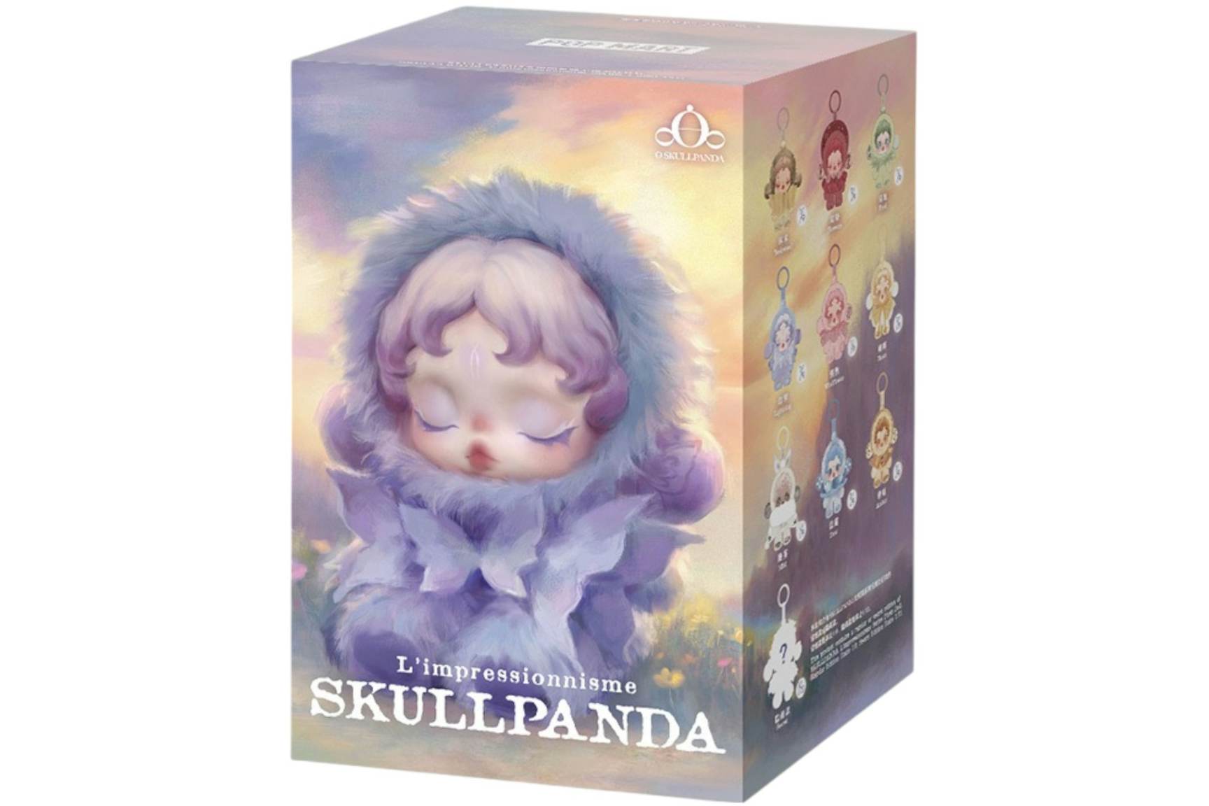 Pop Mart L'impressionnisme θSKULLPANDA Series Plush Doll Single Blind ...