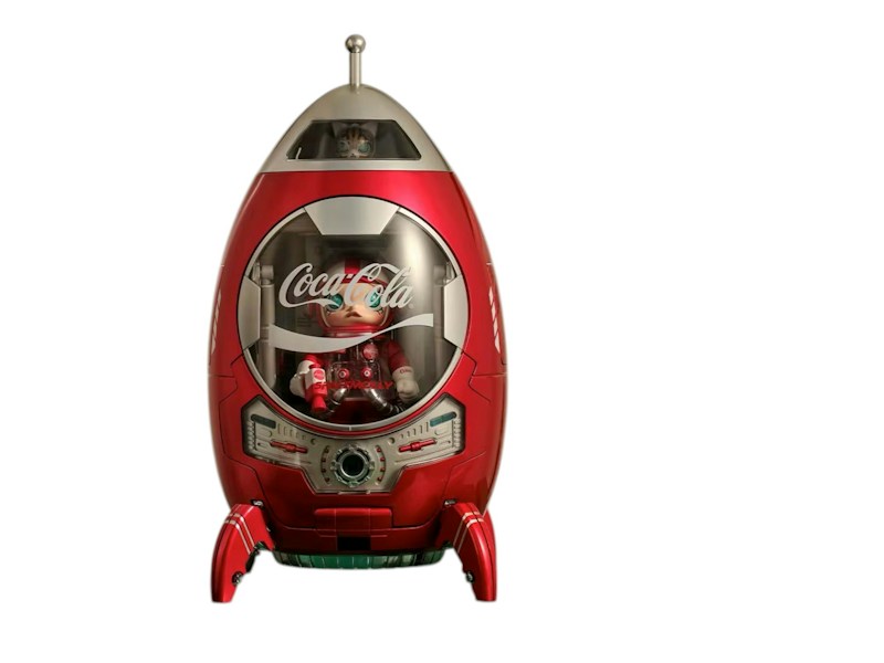 Pop Mart MEGA SPACE MOLLY Iconic Coca-Cola Rocket