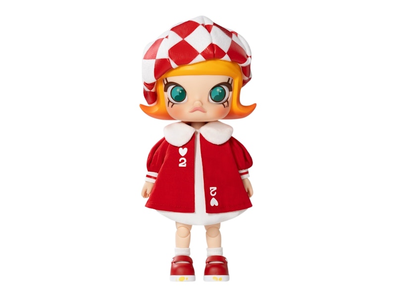 モリー　molly 赤ずきんちゃん　サイン入り　希少　絶版　popmart Pop Mart MOLLY 20th Anniversary Series 1/8 Action Figure Red