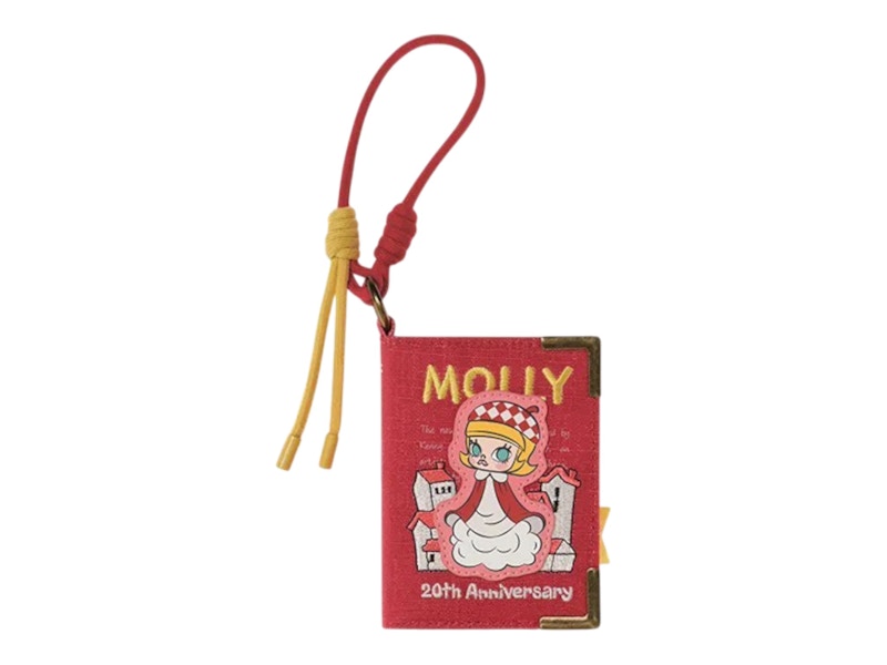 Pop Mart MOLLY Scenery Along the Way Series Red Roofed Cottage Mini Memory Album Bag