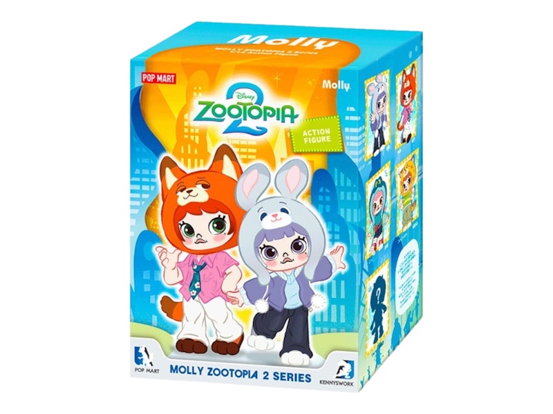 POP MART Zootopia 2 Molly アクションフィギュア MOLLY ZOOTOPIA 2 Series 1/12 Action Figure - POP MART