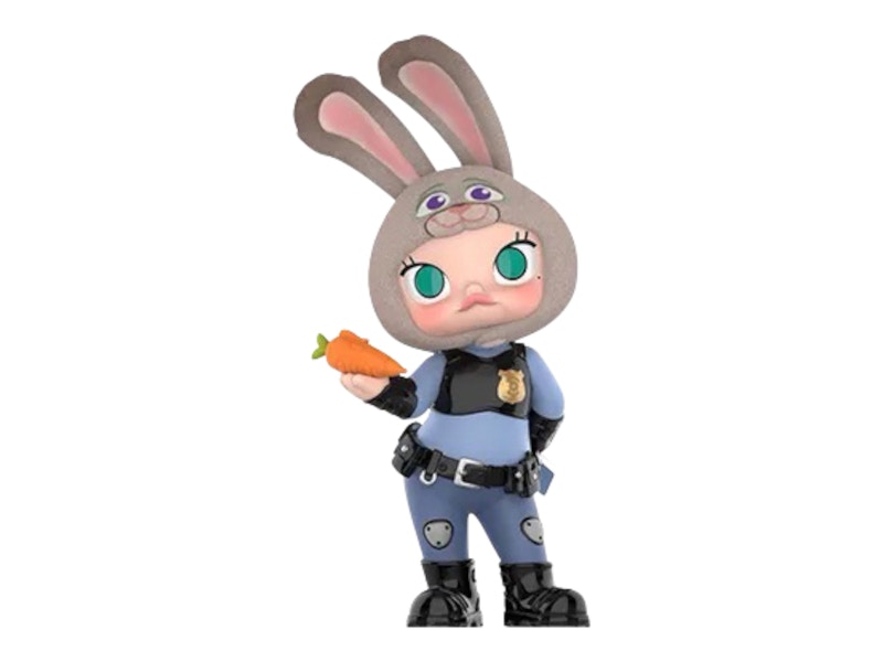 Pop Mart MOLLY x Zootopia Co-branded Series Judy in Uniform Figure
