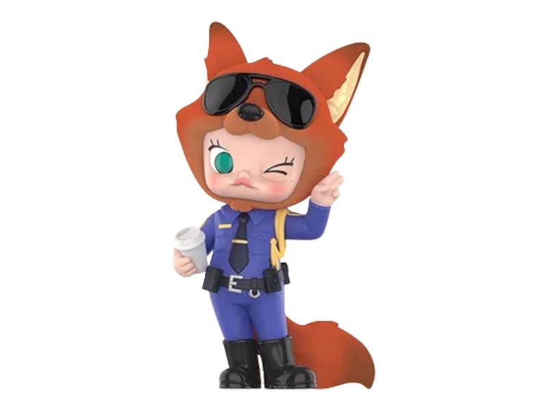 Pop Mart MOLLY x Zootopia Co-branded Series Nick in Uniform Figure