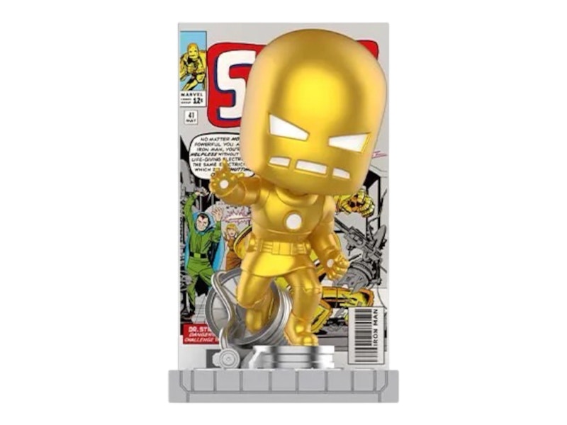 ヴァイスシュヴァルツ Iron Man Armor PR 金箔押し Pop Mart Marvel Iron Man: A Journey Through Armors Series Golden