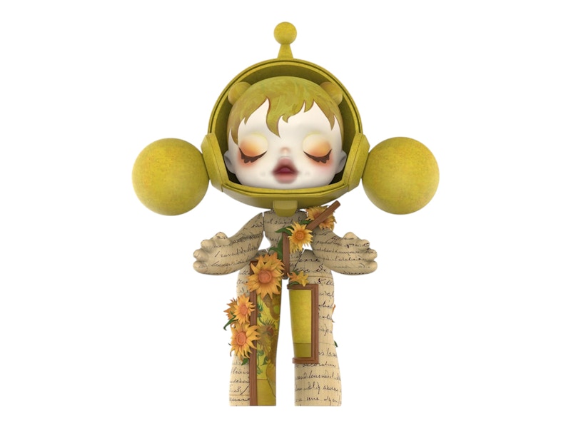 Pop Mart Mega Skullpanda Van Gogh Museum Sunflowers 4 - US
