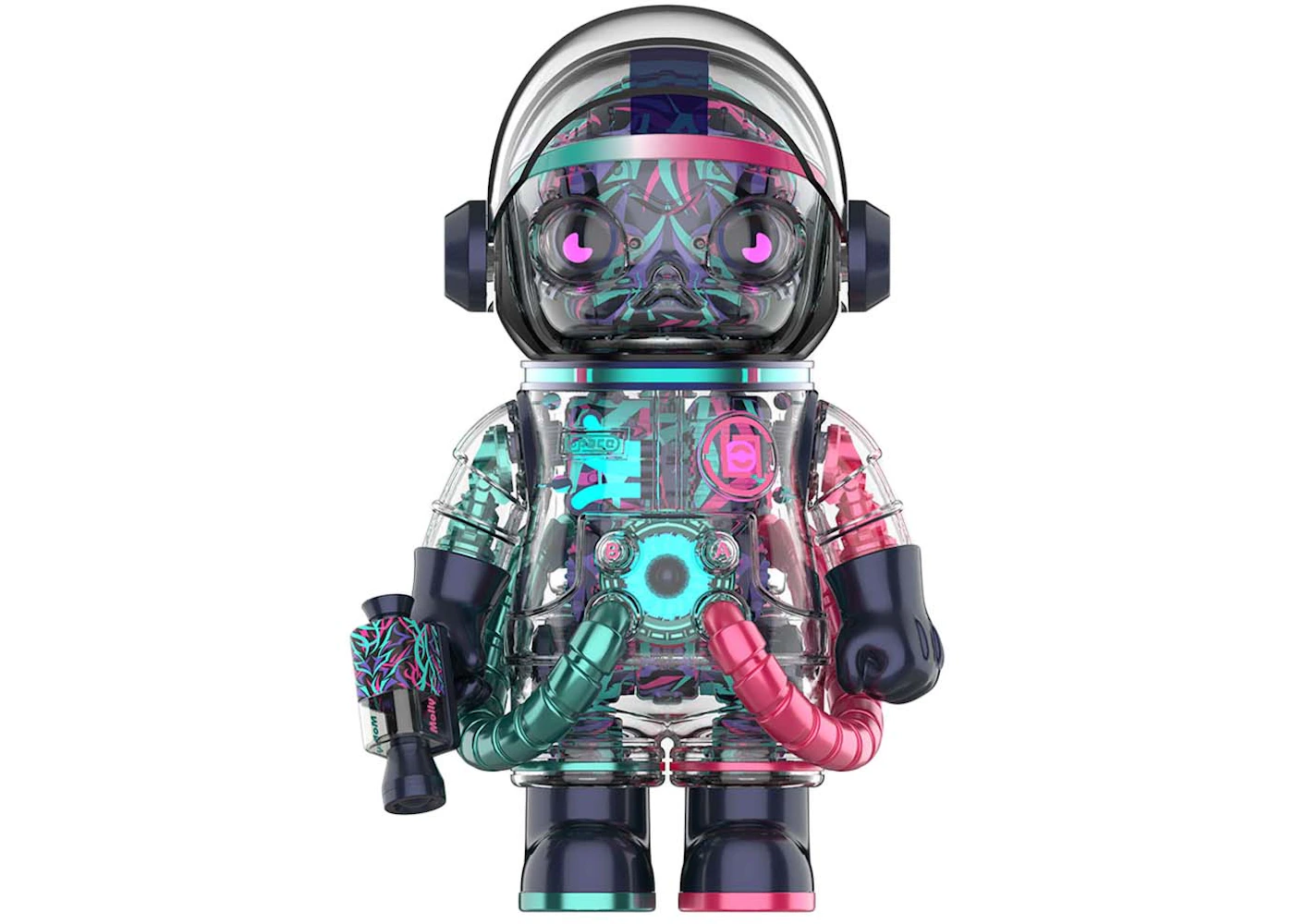 Pop Mart Mega Space Molly Clot - Magenta Alinegra 400% - KR