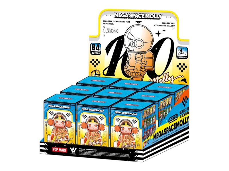 Pop Mart Mega Space Molly Series 4 100% Sealed Case (9 Blind