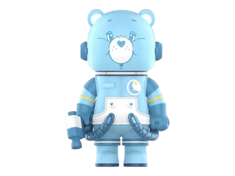 POPMART SPACE MOLLY４００％&１００％ Ｇｒｕｍｐｙ Ｂｅａｒ MEGA SPACE MOLLY 400%+100% Care Bears Grumpy Bear 2023