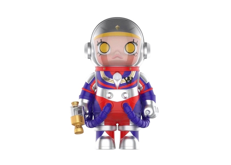 POP MART MEGA Collection 400% SPACE MOLLY GLACIER NEW blue