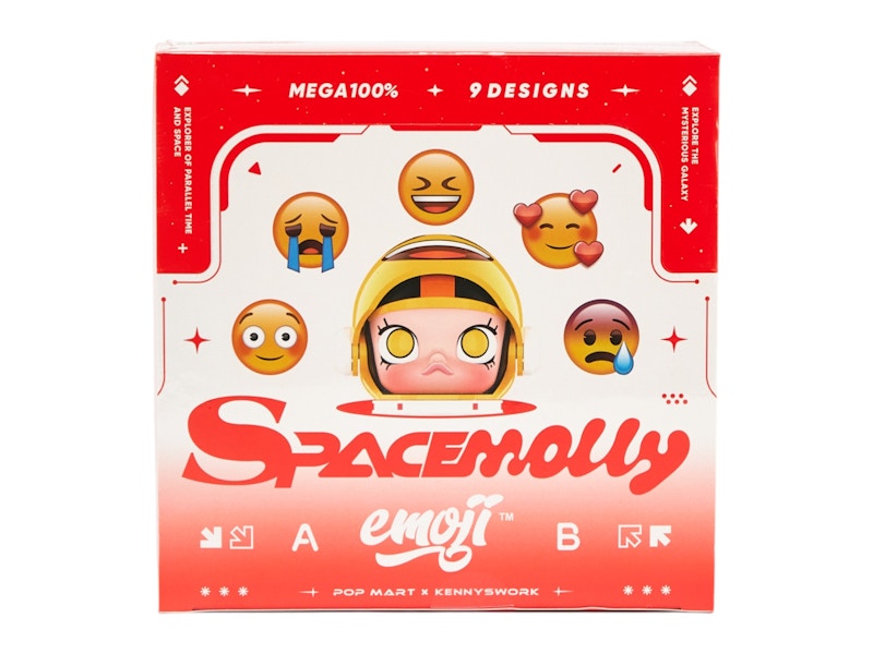 ポップマート スペースモリー 絵文字 フィギュア 9個アソートボックス未開封 Amazon.co.jp: POP MART MEGA SPACE MOLLY 100% × emoji