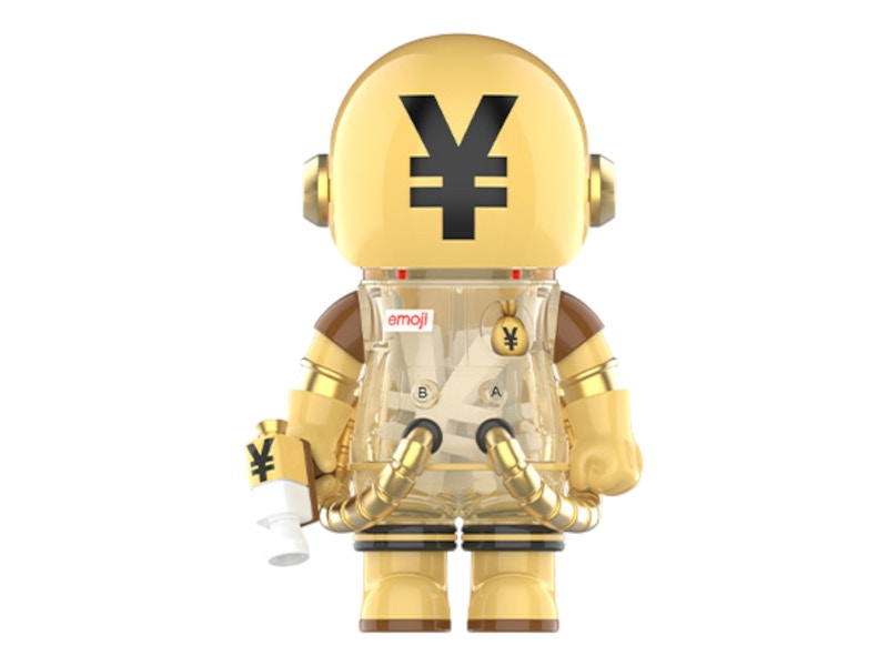 Pop Mart Mega Space Molly x emoji Series Ms. Billionaire Pop Mart Mega Space Molly x emoji Series Ms. Billionaire