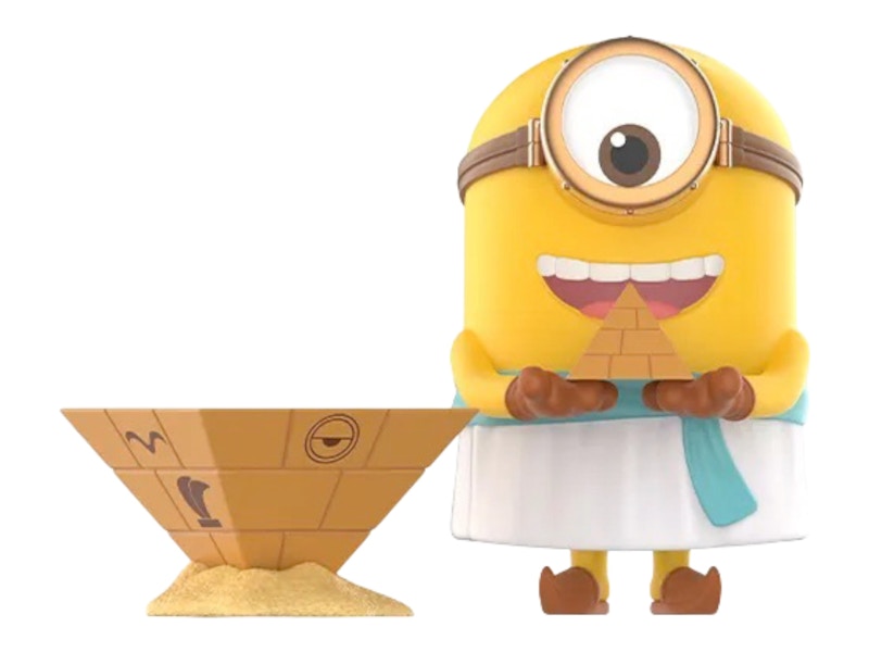 Pop Mart Minions Bello World Series Egypt Carl Secret Edition