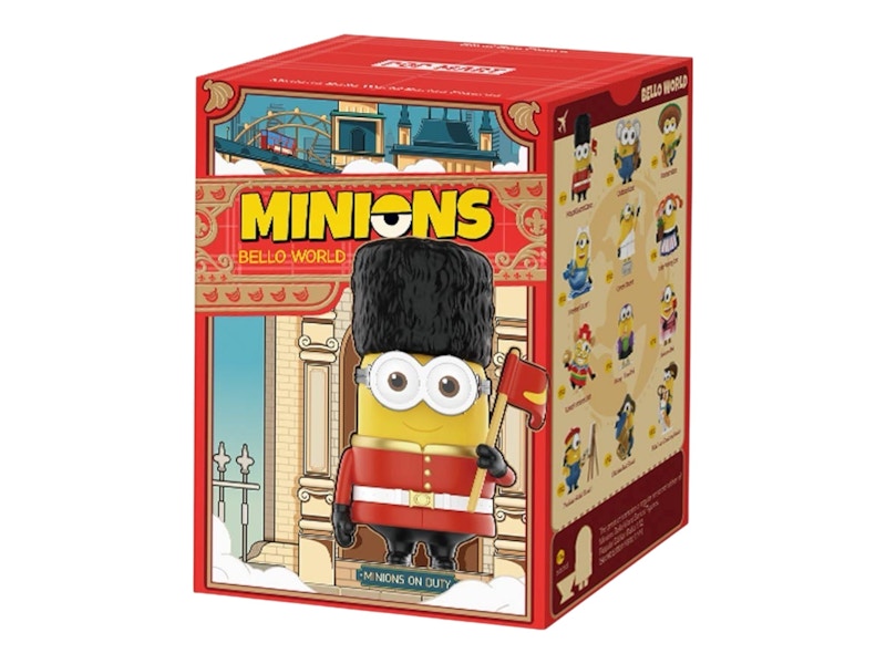 Pop Mart Minions Bello World Series Figures Single Blind Box - JP