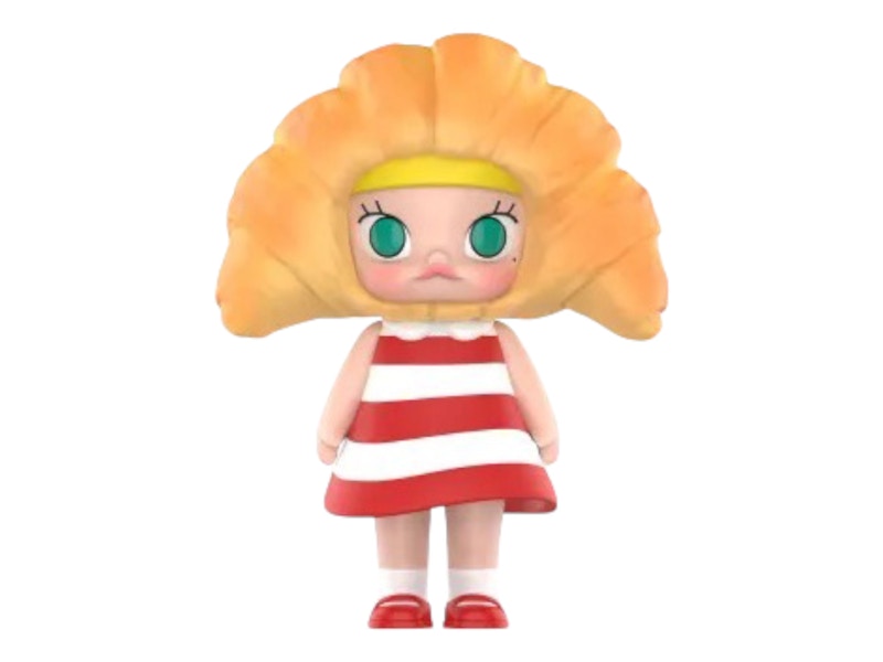 その他 POPMART MOLLY Pop Mart Molly Carb-Lover Series Croissant Balaclava Figure - US
