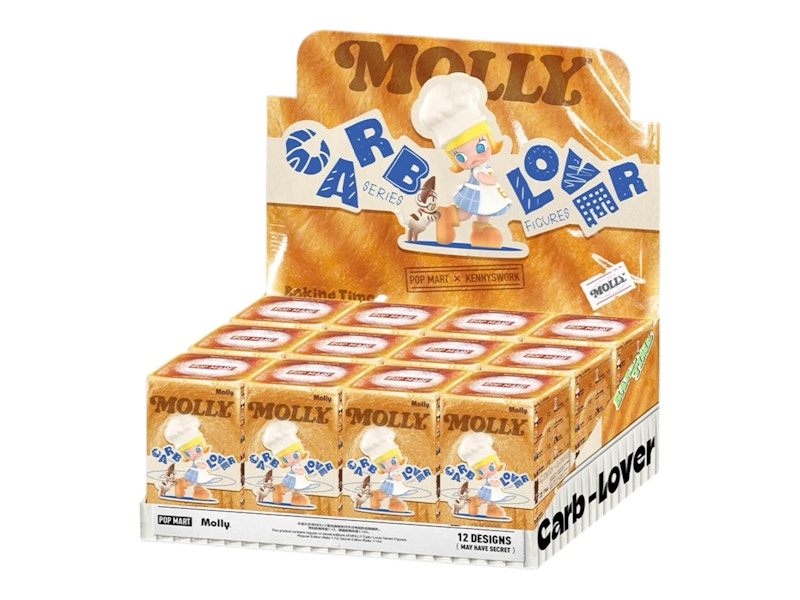 Pop Mart Molly Carb-Lover Series Figures Sealed Case (12