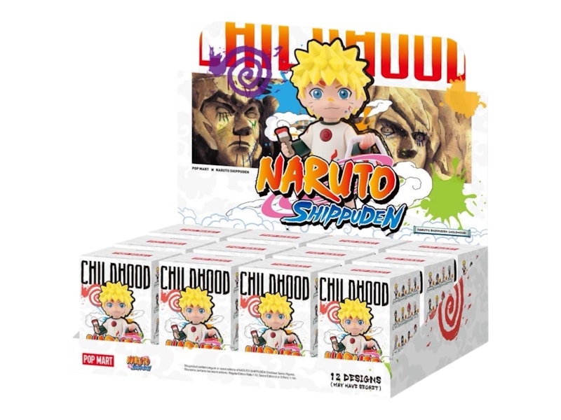 Pop Mart NARUTO SHIPPUDEN Childhood Series Figures Sealed Case (12