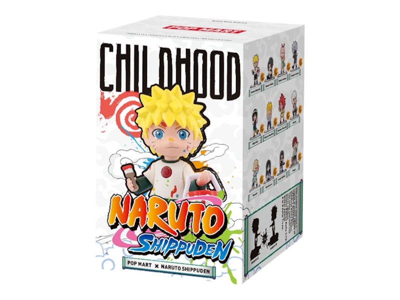 POP MART　NARUTO 正規品　フィギュア　BOX セット Pop Mart NARUTO SHIPPUDEN Childhood Series Figures Single Blind