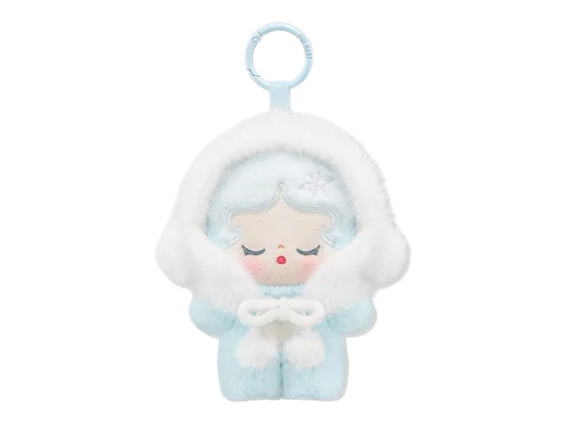 Pop Mart POP BEAN Fluffy & Cozy Series SKULLPANDA Fuzzy Snowman
