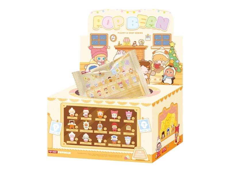 Pop Mart POP BEAN Fluffy & Cozy Series Sealed Case (30 Blind Box) - US