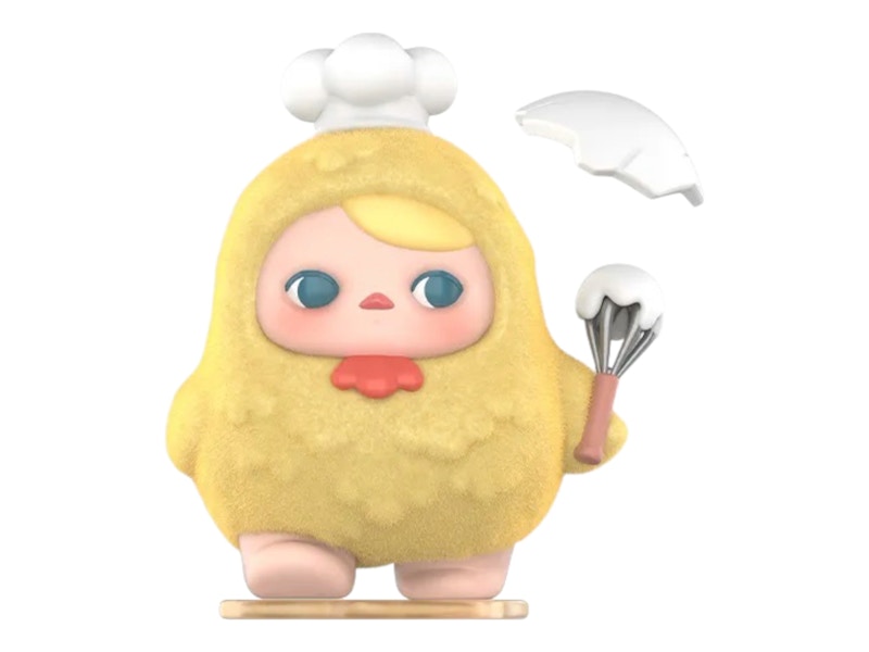 PUCKY Egg Beanie Series Figures シークレット Pop Mart PUCKY Egg Beanie Series Chicken Chef Secret Edition