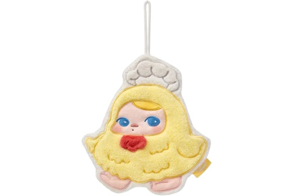 Pop Mart PUCKY Egg Beanie Series Chicken Chef Secret Edition Hand Towel