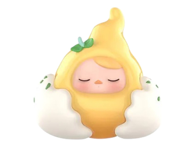 Pop Mart PUCKY Egg Beanie Series Poached Egg Figure - US