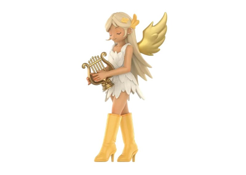 Pop Mart Peach Riot Power Chords Series Poppy : THe Poet Figures