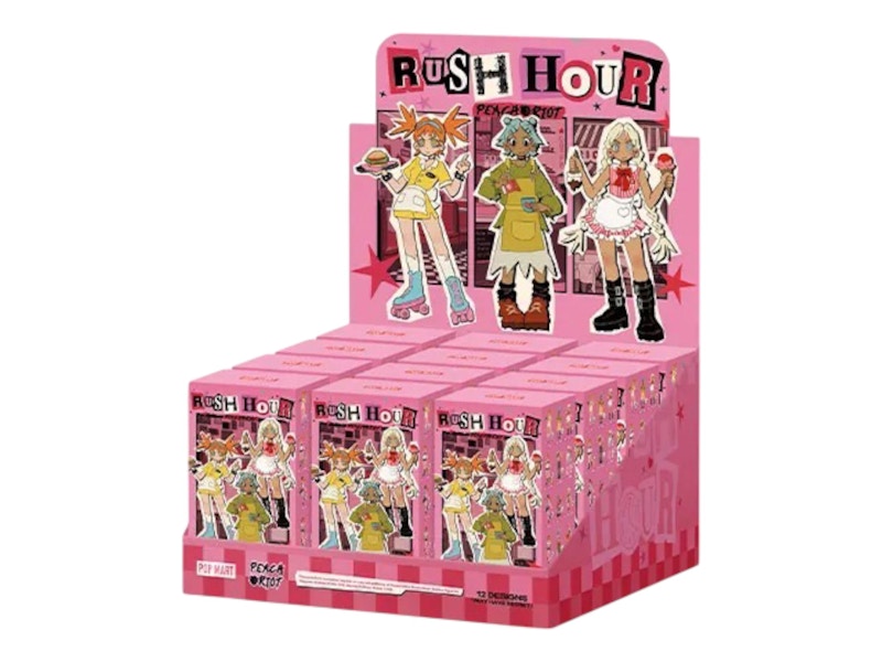 Peach Riot Rush Hour シリーズ【アソートボックス】 12体 Amazon.com: POP MART Peach Riot Rush Hour Series Figures 12PCs