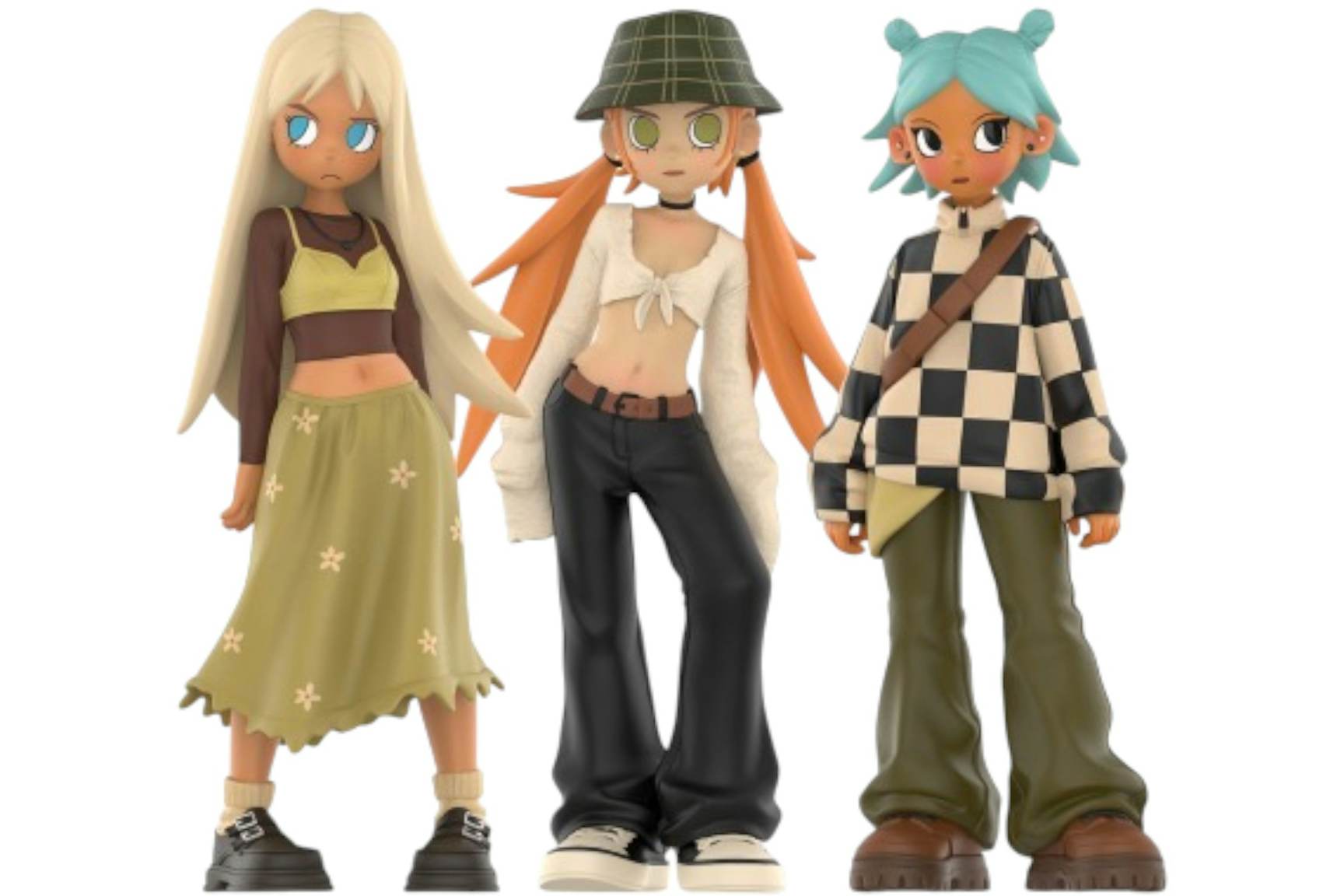 Pop Mart Peach Riot Street Style Figure Set of 3 - US