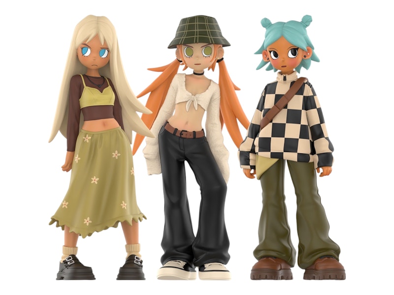 Pop Mart Peach Riot Street Style Figures - JP