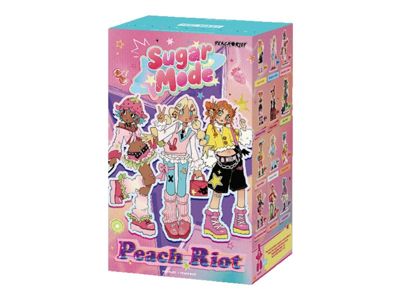 Pop Mart Peach Riot Sugar Mode Series Figures Single Blind Box - US