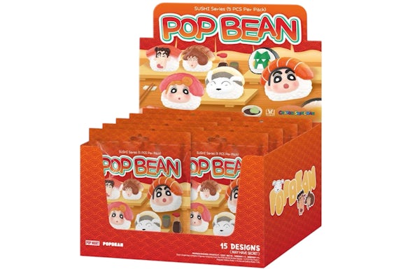 Estuche sellado Pop Bean Crayon Shinchan Sushi Series (9 paquetes) Estuche sellado (paquete de 9 ciegos)