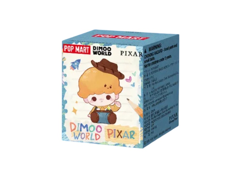 Pop Mart Pop Bean Dimoo World x Pixar Series Single Blind Box