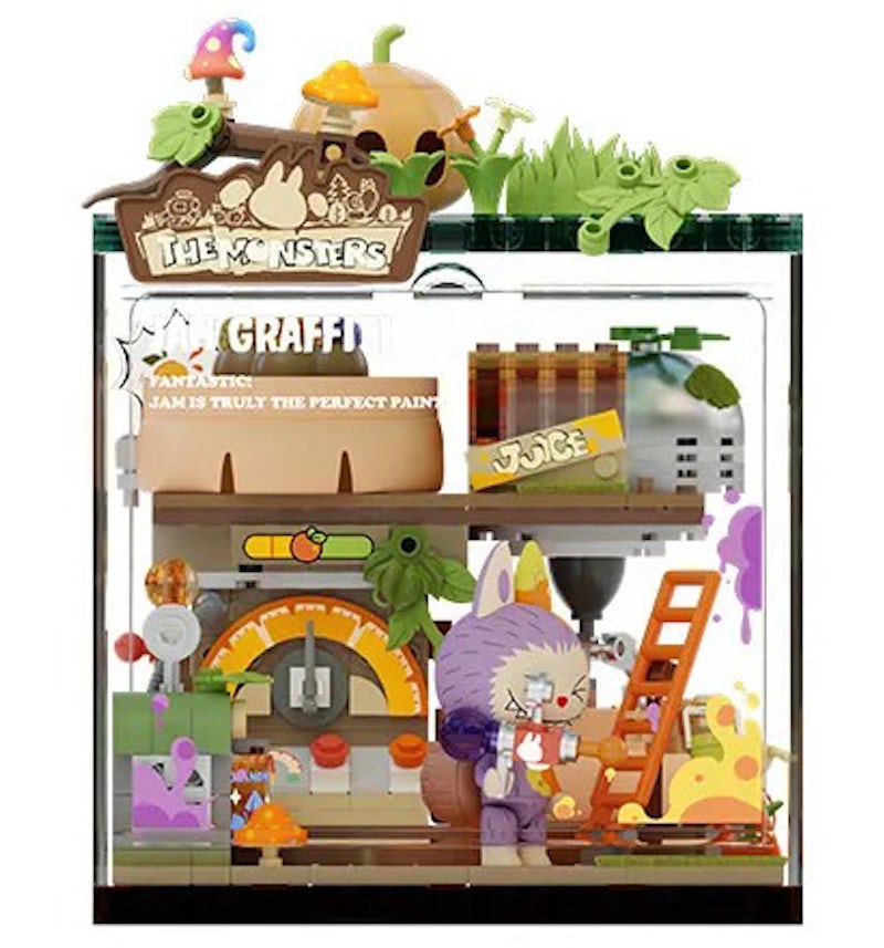 Pop Mart Pop Blocks Labubu The Monsters Forest Secret Base Series ...