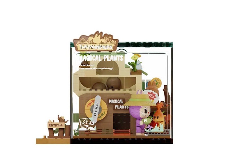 Popmart x PopBlocks] - The Monsters Labubu Forest Secret