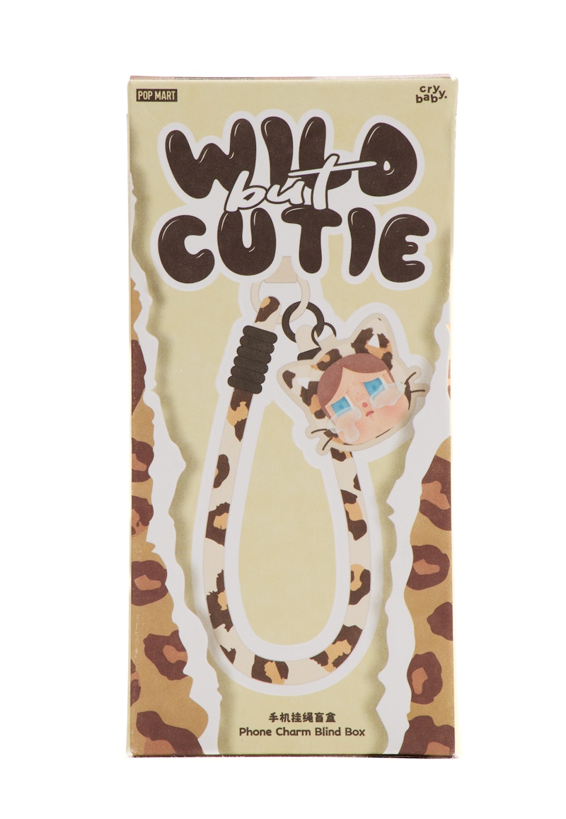 Pop Mart Crybaby Wild but Cutie Series Phone Charm Single Blind