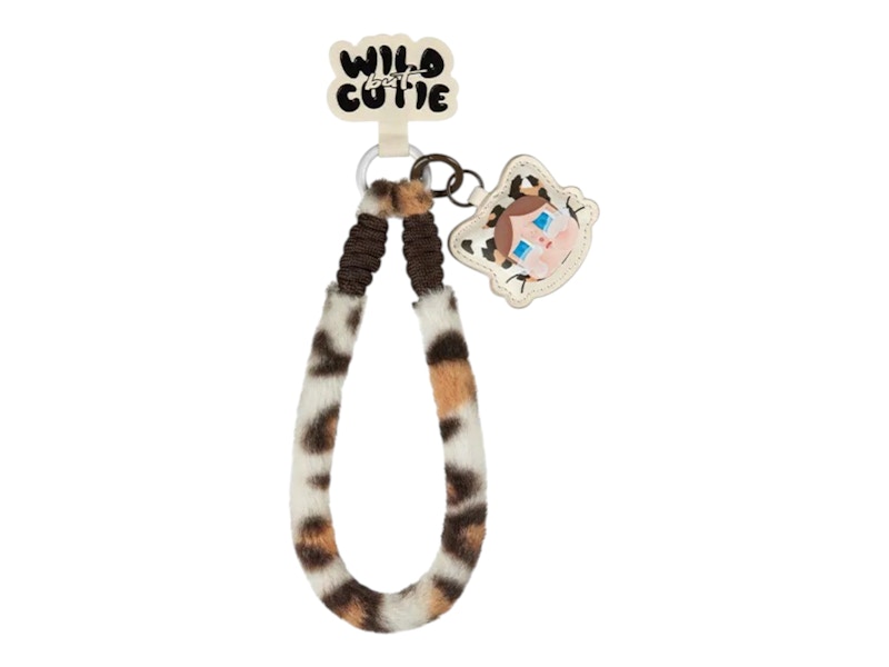 Pre-owned Pop Mart Crybaby Wild But Cutie Series Vanilla Cutie Phone Charm