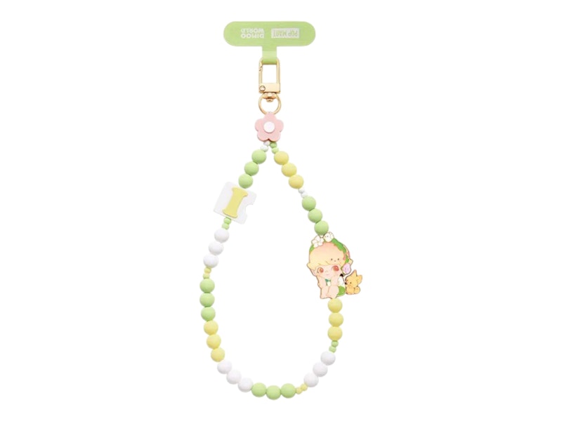 Pre-owned Pop Mart Hand In Hand Series Invisible Monologue Phone Charm In Multi